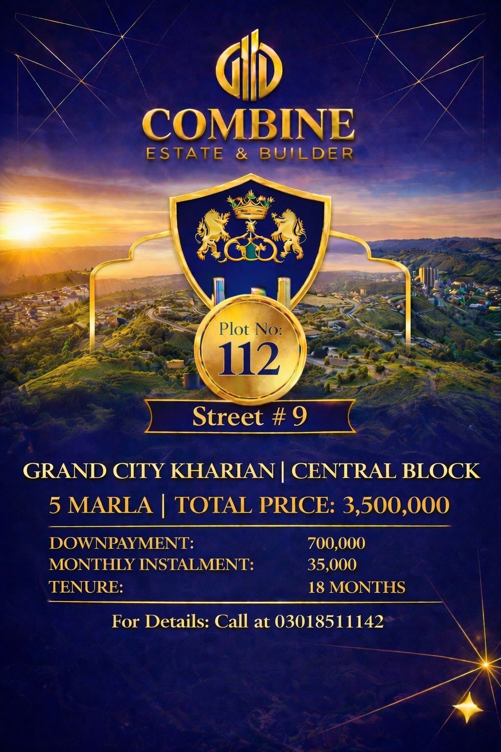 Plot112-st09/Corner-Central Block