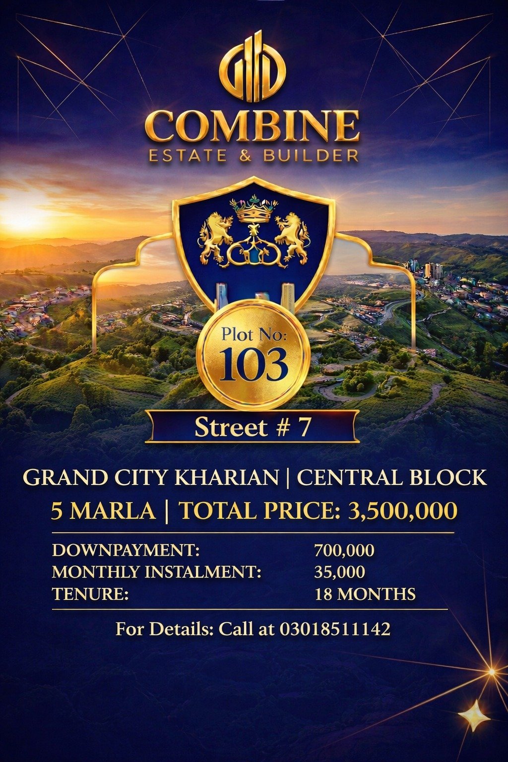 Plot103-st07/Corner-Central Block