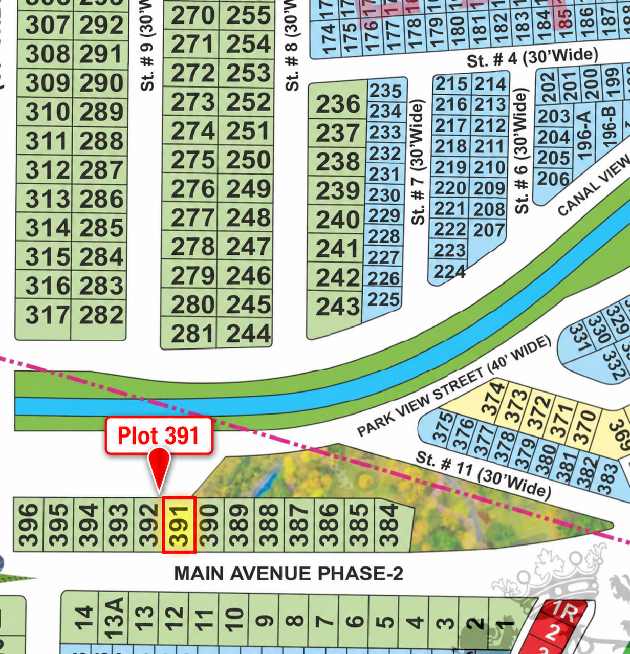 10 Marla Plot For Sale in Grand City Kharian Block C-Exc