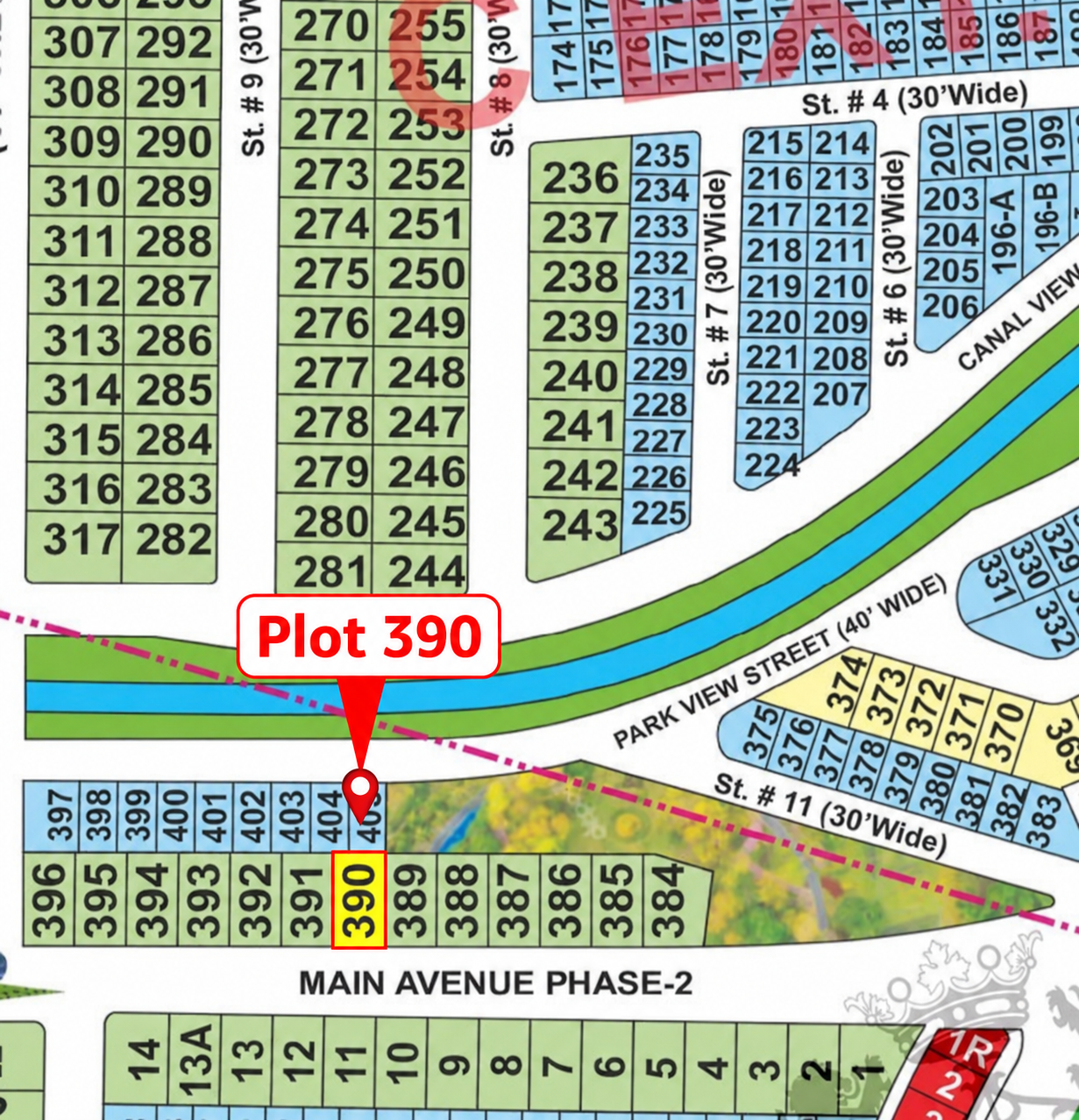 10 Marla Plot For Sale in Grand City Kharian Block C-Ext