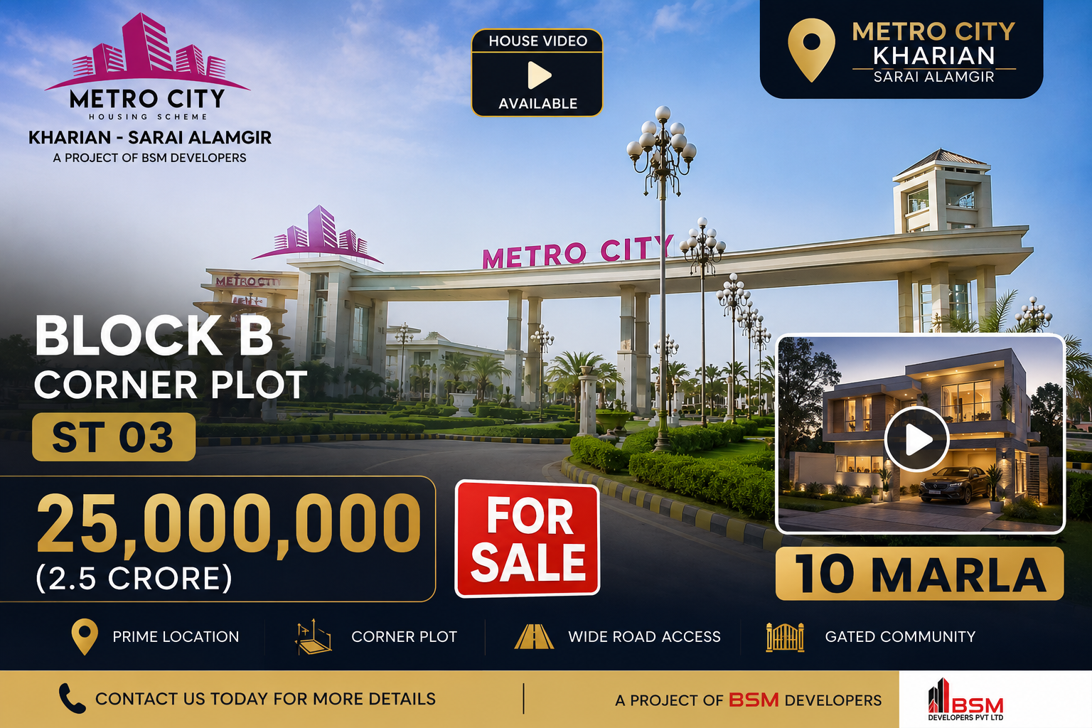 For Sale House in Metro City