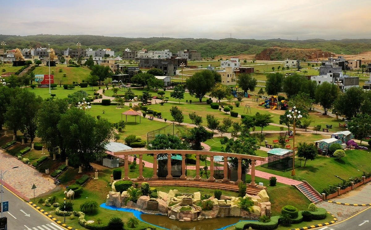 5 Marla Plot For Sale in Grand City Kharian Block Tulip1