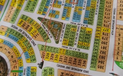 10 Marla Plot For Sale in Grand City Kharian Block B Block