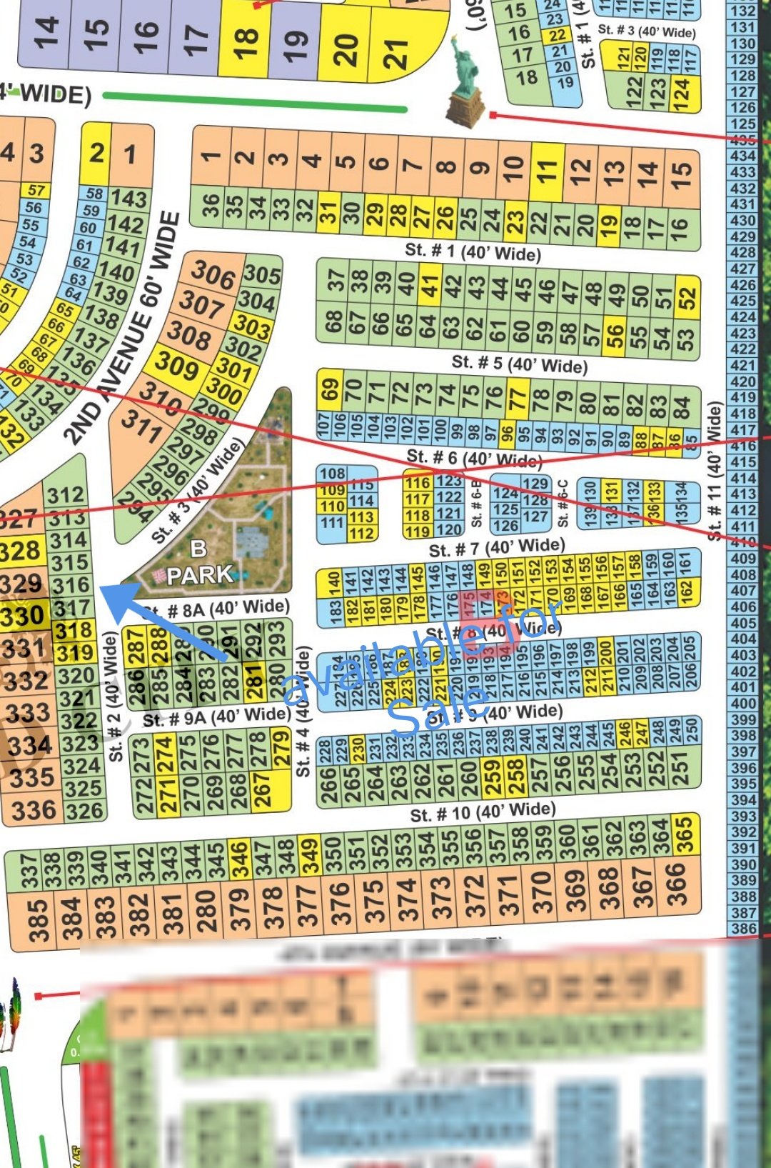 10 Marla Plot For Sale in Grand City Kharian Block B Block