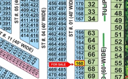 5 Marla Plot For Sale in Grand City Kharian Block Tulip 1