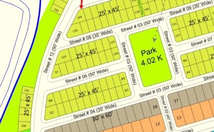 5 Marla Plot For Sale in Buraq City Kharian Block Midway