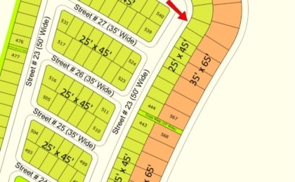 5 Marla Plot For Sale in Buraq City Kharian Block Midway