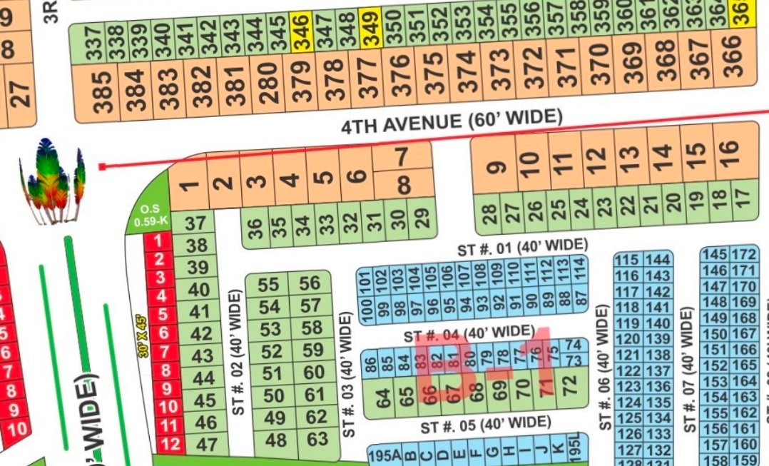 5 Marla Plot For Sale in Grand City Kharian Block B1 Block