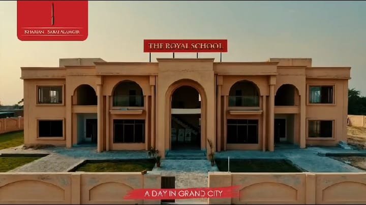 5 Marla Plot For Sale in Grand City Kharian Block Tulip 2