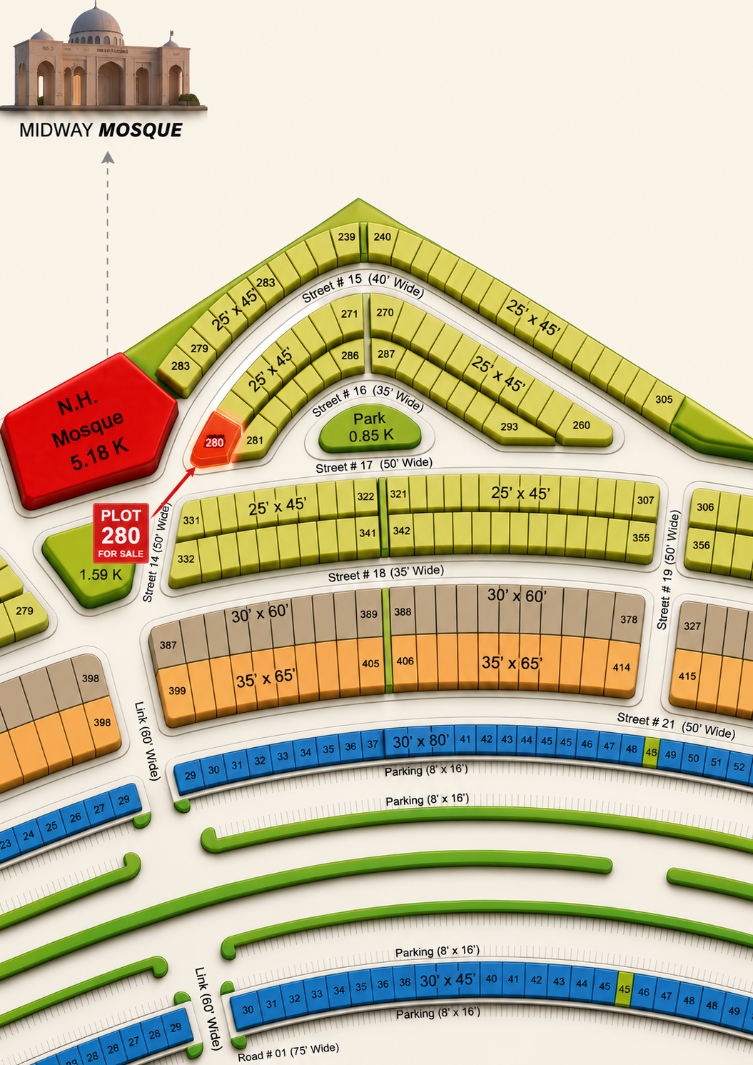 file_000000000e2481fa9a184eee228279a0 5 Marla Plot For Sale in Buraq City Kharian Block Midway