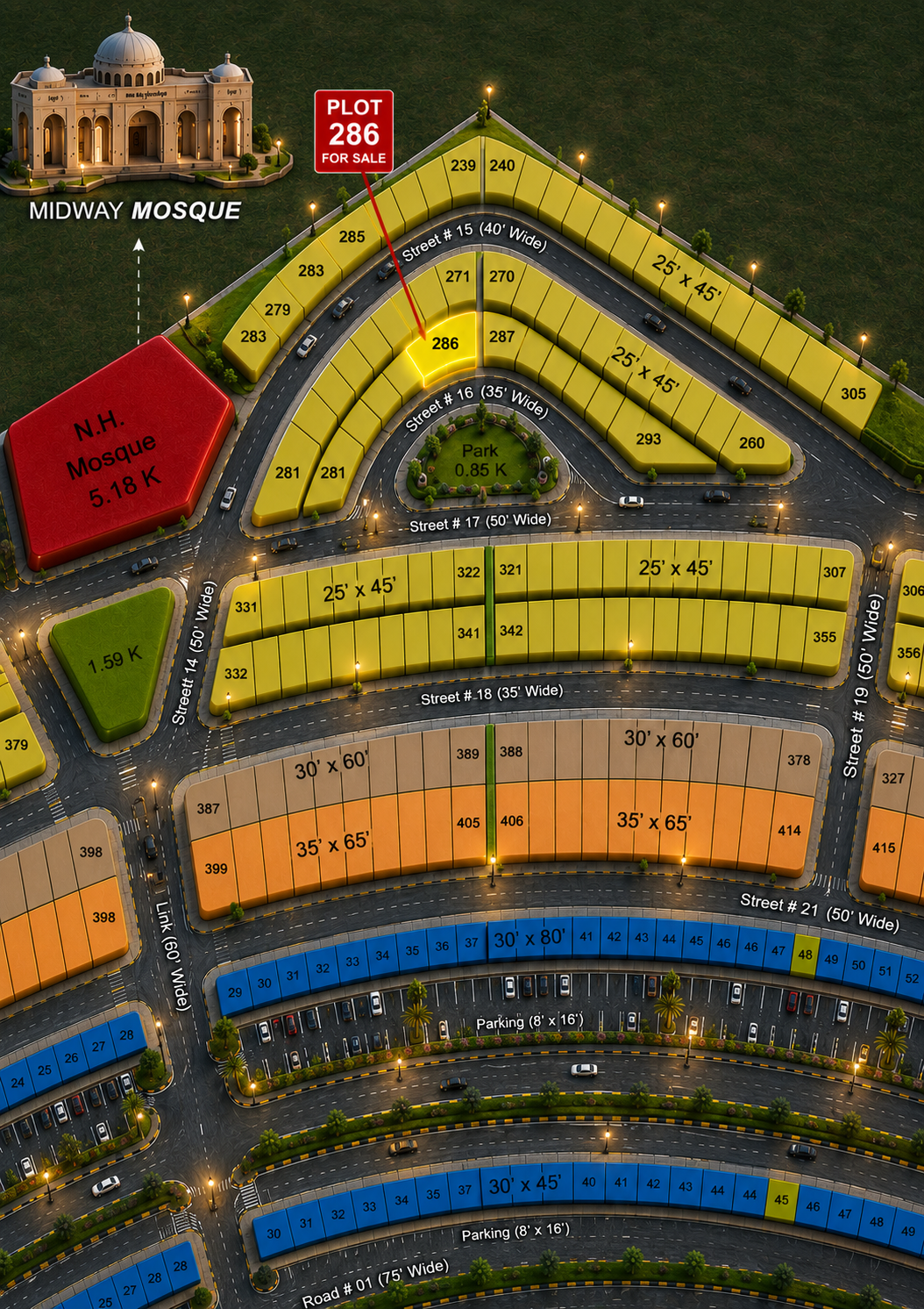 file_00000000eb3881faa4e7cb3436476219 5 Marla Plot For Sale in Buraq City Kharian Block Midway