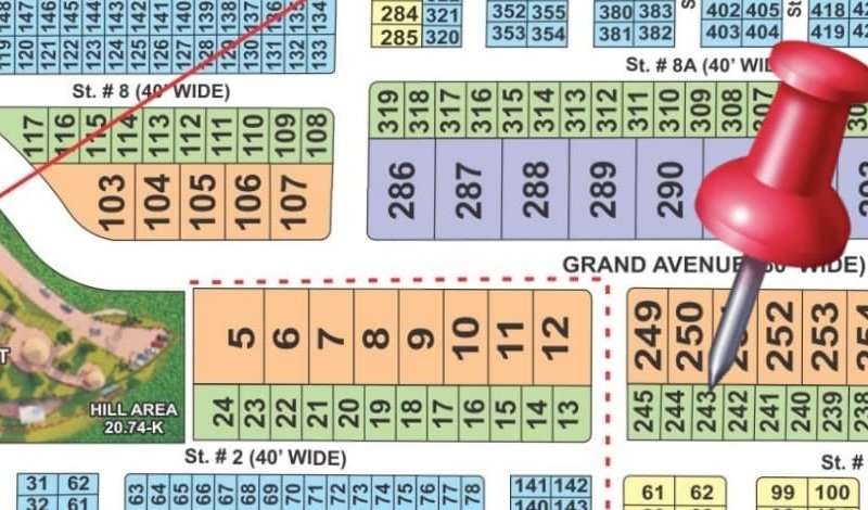 10 Marla Plot For Sale in Grand City Kharian Block Overseas Premium Enclave