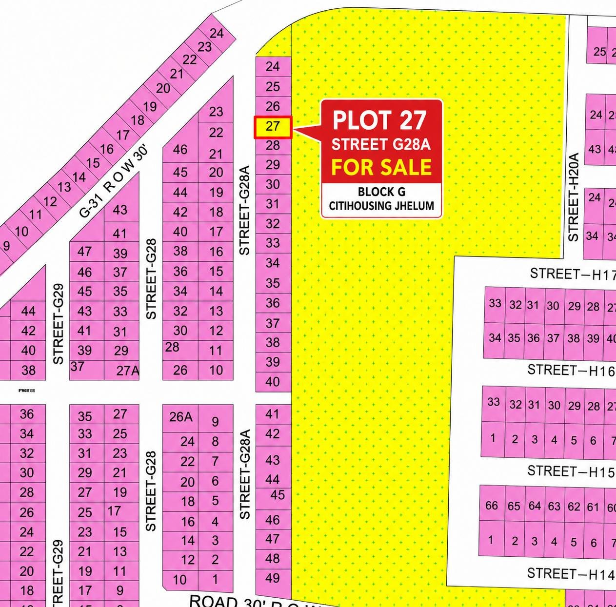 5 Marla Plot For Sale in Kharian