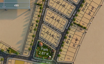 5 Marla Plot For Sale in Buraq City Kharian Block Midway