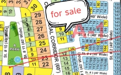 10 Marla Plot For Sale in Grand City Kharian Block A1