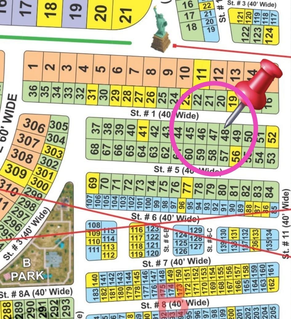 10 Marla Plot For Sale in Grand City Kharian Block B Block