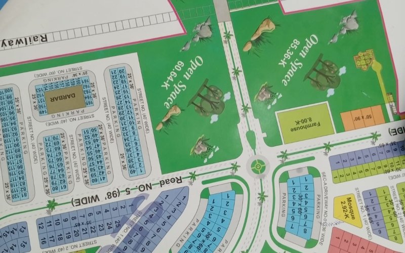 8 Marla Commercial Plot For Sale in Citi Housing Kharian Block A Block