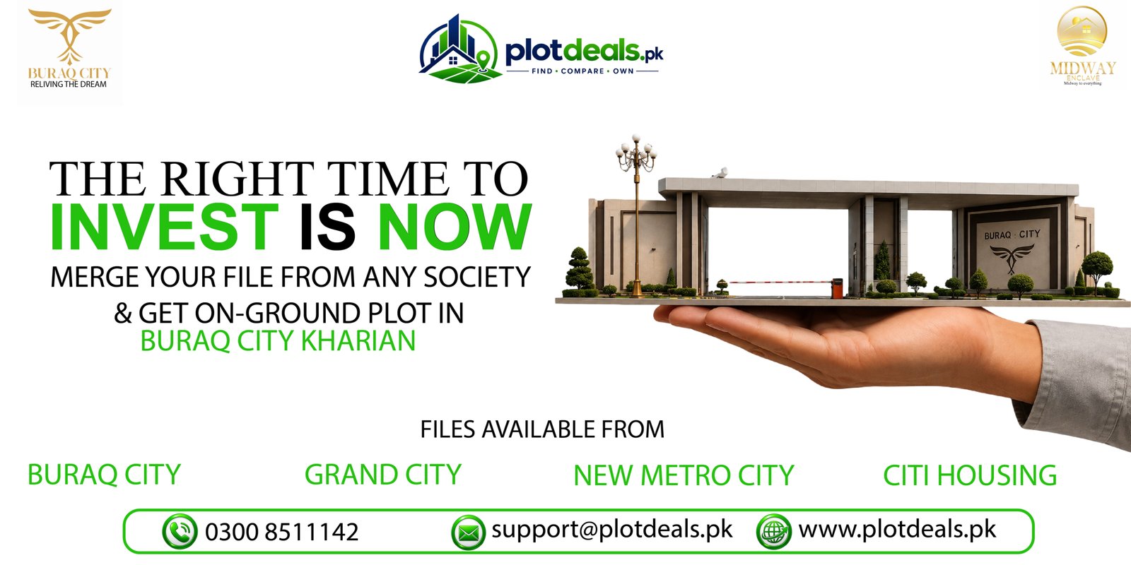 The Right Time to Invest in Buraq City Kharian!
