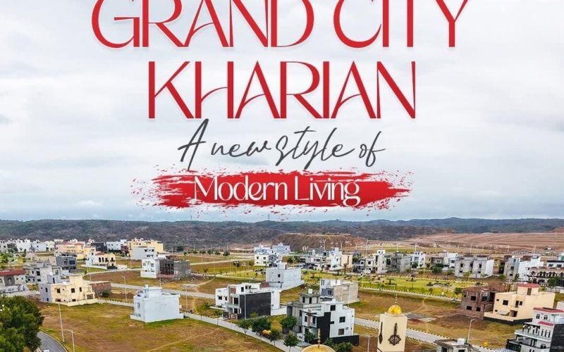 10 Marla Plot For Sale in Grand City Kharian Block D