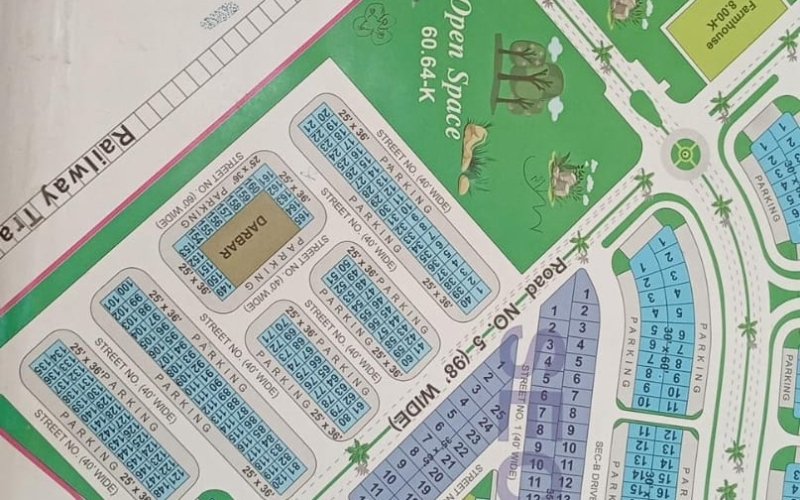 4 Marla Commercial Plot For Sale in Citi Housing Kharian Block B Block